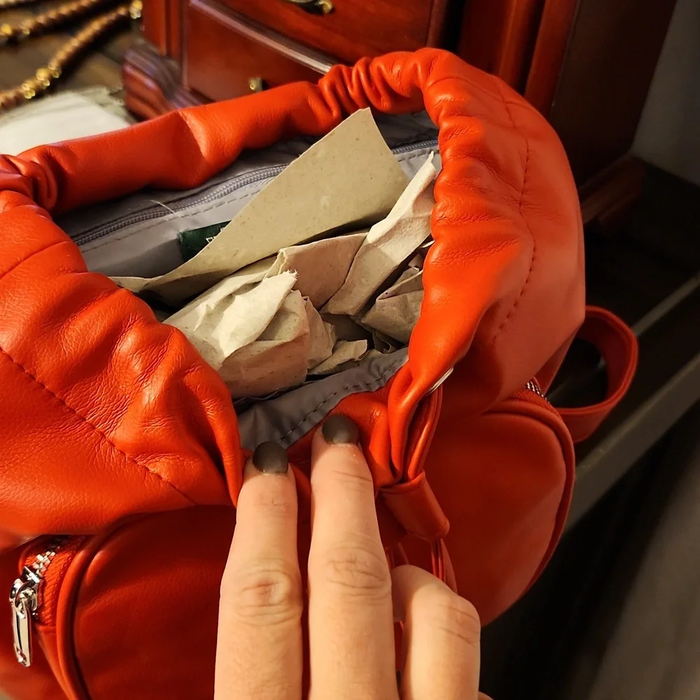 Red small backpack nwt - Picture 3 of 4